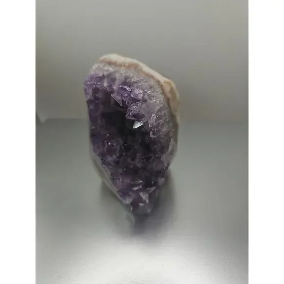Amethyst Geode Cluster. .66lb - Picture 4 of 11